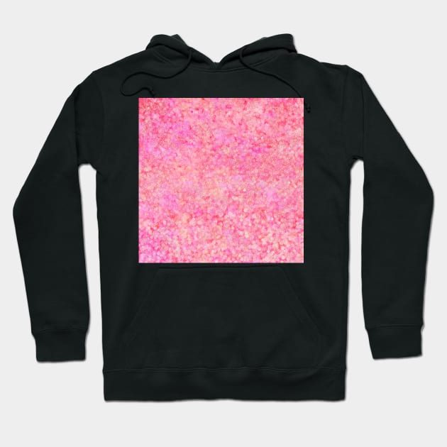 Pink Sparkle Glitter Hoodie by Overthetopsm